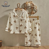 1-6 Years Toddler Baby Pajama Suit