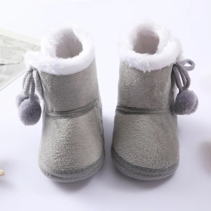 Baywell Autumn Winter Warm Newborn Boots
