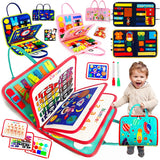 Busy Board Montessori Toys for Toddlers