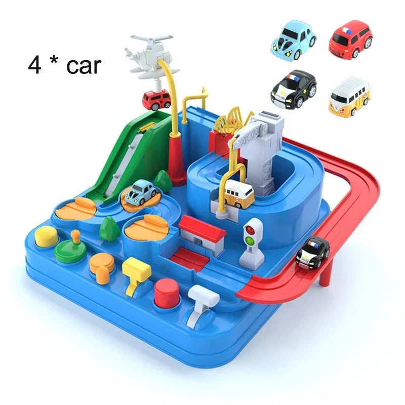 Racing Rail Car Model Educational Toys
