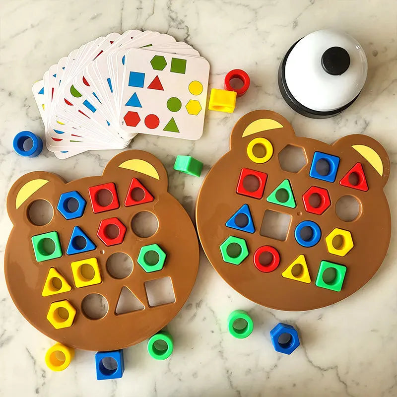 Children Matching Puzzle Toys Colors