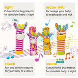 Baby Infant Wrist Rattle Socks Toys