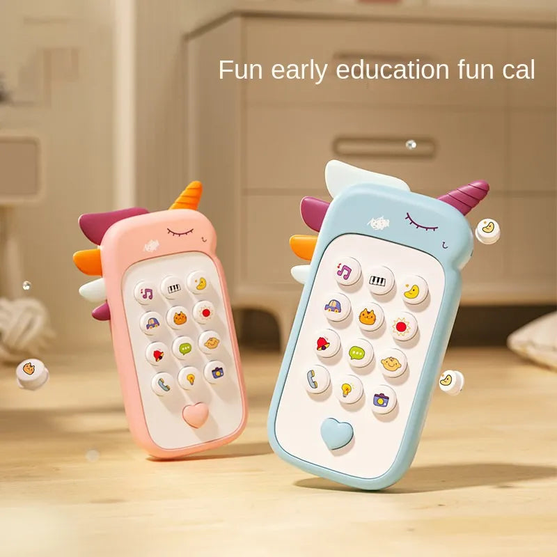 Baby Telephone Sleeping Toys With Teether
