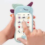 Baby Telephone Sleeping Toys With Teether